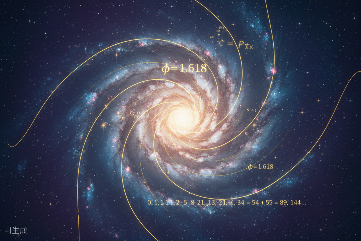 银河系旋臂结构与斐波那契数列的对应关系——宇宙分形几何假说的观测验证与数学分析