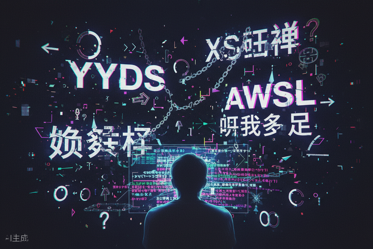 网络缩略语（yyds, xswl）的符号学解构——后现代语言的能指链断裂与压缩机制