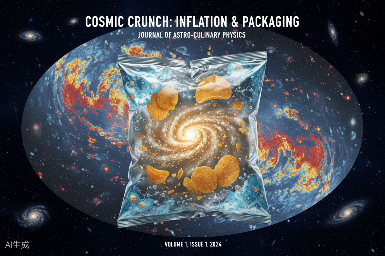 薯片袋内氮气填充的宇宙微波背景辐射类比
